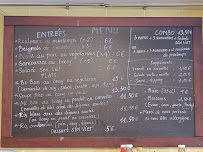 Menu / carte de Sen Viet à Bayonne