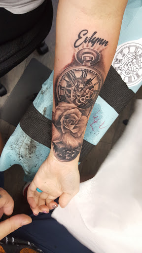 Explore foot tattoo ideas, creative tattoo ideas in Fayetteville, available at Evolution Ink Tattoo and Piercing Studio