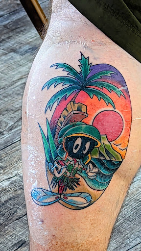 Explore heart attack tattoo ideas, creative tattoo ideas in Honolulu, available at Tattoolicious Tattoo Waikiki