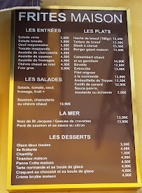 Menu du Le Petit Caboulot à Grasse