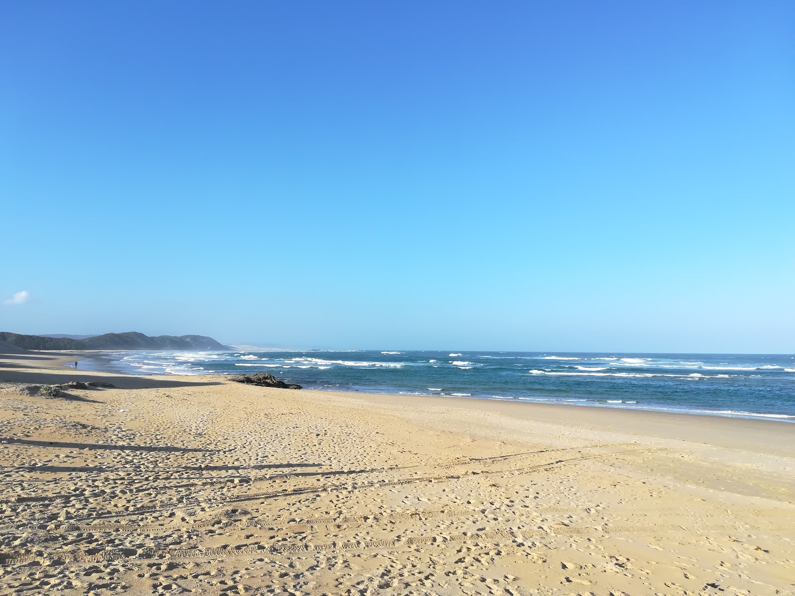 Zdjęcie Middle beach z przestronna plaża