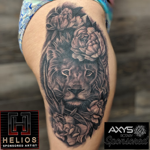 Explore half sleeve family tattoo ideas, creative tattoo ideas in Wasilla, available at Doulos Tattoo, The Tattoo Shop