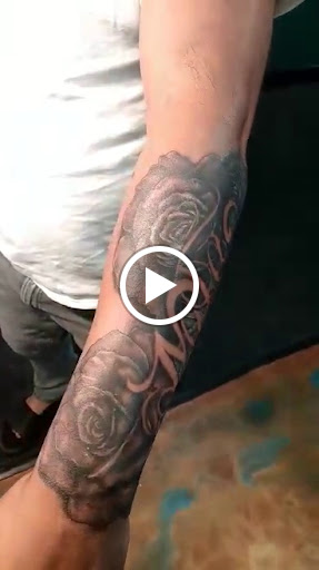 Explore corvette tattoo ideas, creative tattoo ideas in Greenwood, available at Emerald City Tattoos