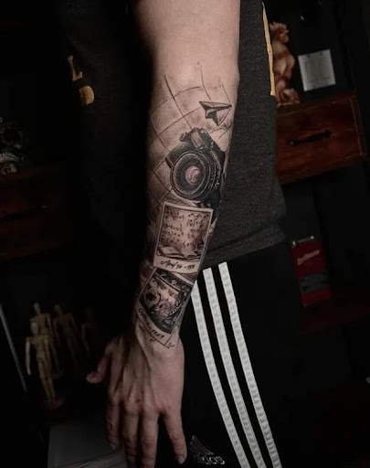 Explore step son tattoo ideas, creative tattoo ideas in Venice, available at Ink Monkey Tattoo and Piercing