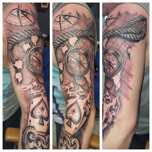 Explore married tattoo ideas, creative tattoo ideas in Odessa, available at Little Dragon Tattoos Studio