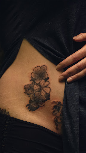 Explore cool small face tattoo ideas, creative tattoo ideas in Hudson, available at The Bohemian Social Club