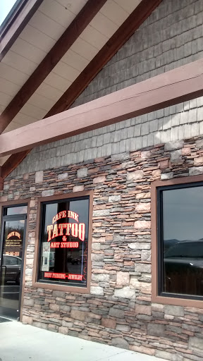 Explore sleeve cover up tattoo ideas, creative tattoo ideas in Blue Ridge, available at Cafe Ink TATTOO