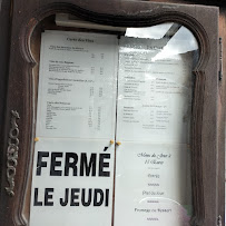Carte du Restaurant La Bergerie Provençale à Arles