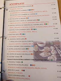Menu du Ristorante 318 à Ghezzano