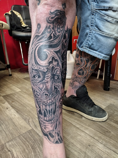 Explore breast cancer tattoo ideas, creative tattoo ideas in Shippensburg, available at LAZY WIZARD TATTOOS