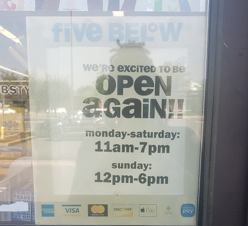 Variety Store «Five Below», reviews and photos, 4920 Hadley Center Dr, South Plainfield, NJ 07080, USA