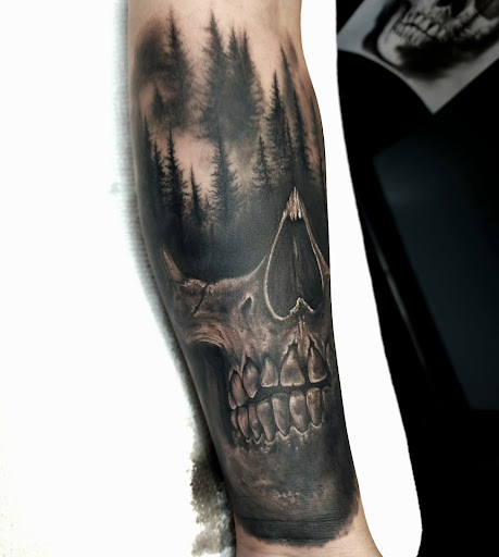 Explore molon labe tattoo ideas, creative tattoo ideas in Billings, available at Sovereign Tattoo