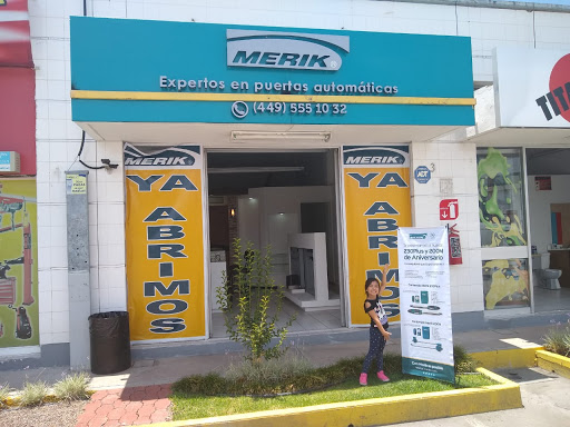 Merik Aguascalientes Norte tienda puertas automaticas