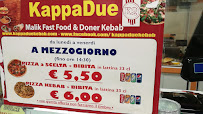 Kebab Kappa Due dalmine à Dalmine (le menu)