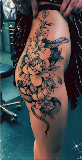 Explore maori tattoo ideas for men, creative tattoo ideas in Redding, available at Dominant Ink