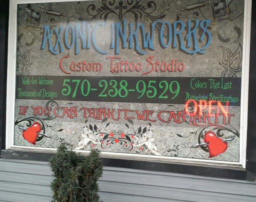 Tattoo Shop «Axonic Inkworks Custom Tattoo Studio», reviews and photos, 79 Duke St, Northumberland, PA 17857, USA