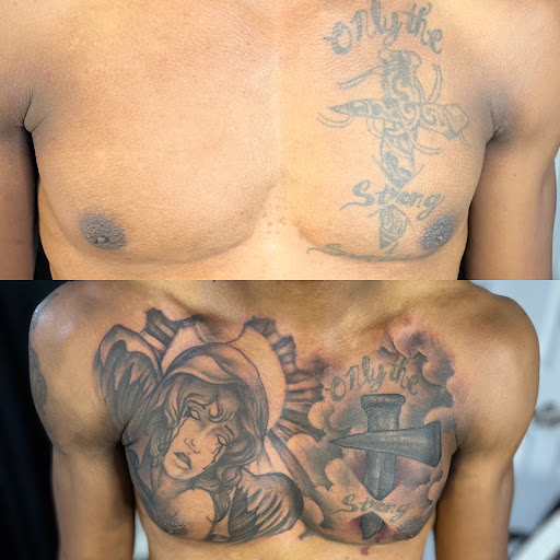 Explore linkin park tattoo ideas, creative tattoo ideas in Albany, available at Tat Jones Ruthless Tattoos L.L.C.