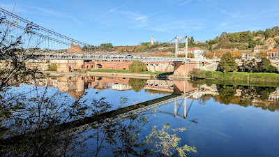 Pont suspendu «Simone veil» à Villemur-sur-Tarn