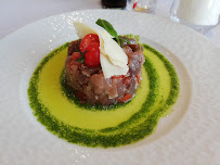 Steak tartare du Restaurant français La Calanque Bleue à Sausset-les-Pins - n°18