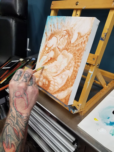 Explore tattoo ideas woman shoulder, creative tattoo ideas in Norwalk, available at Stuck Tattoo Gallery