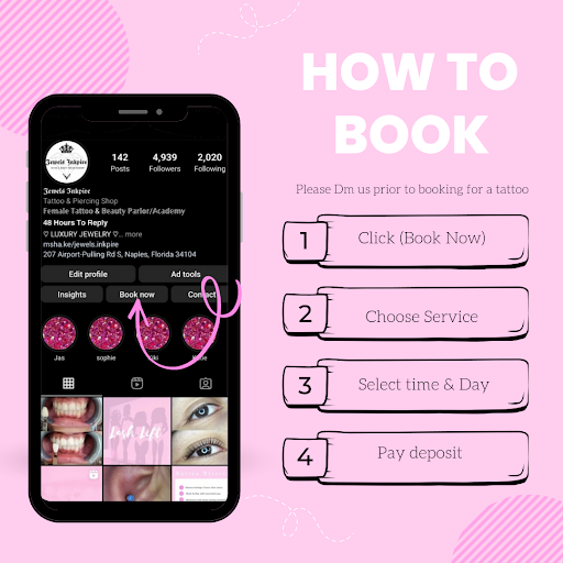 Explore alt tattoo ideas, creative tattoo ideas in Naples, available at Jewels Inkpire