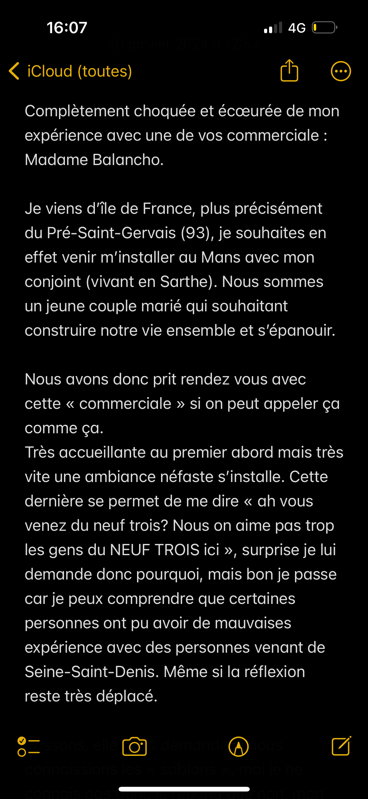 Photo n° 1 de l'avis de Mbs. fait le 30/01/2024 à 15:09