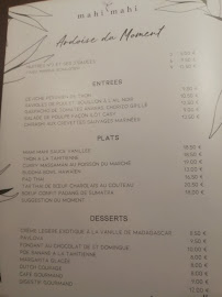 Restaurant MAHI MAHI à Saint-Gilles-Croix-de-Vie - menu / carte