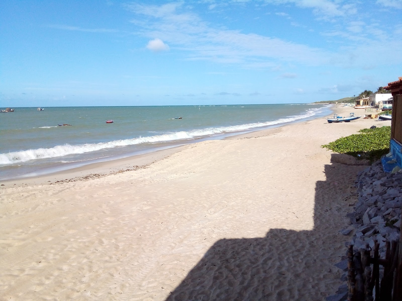 Foto van Strand van Rio do Fogo met turquoise puur water oppervlakte