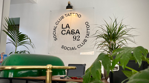 La Casa 92 social club tattoo