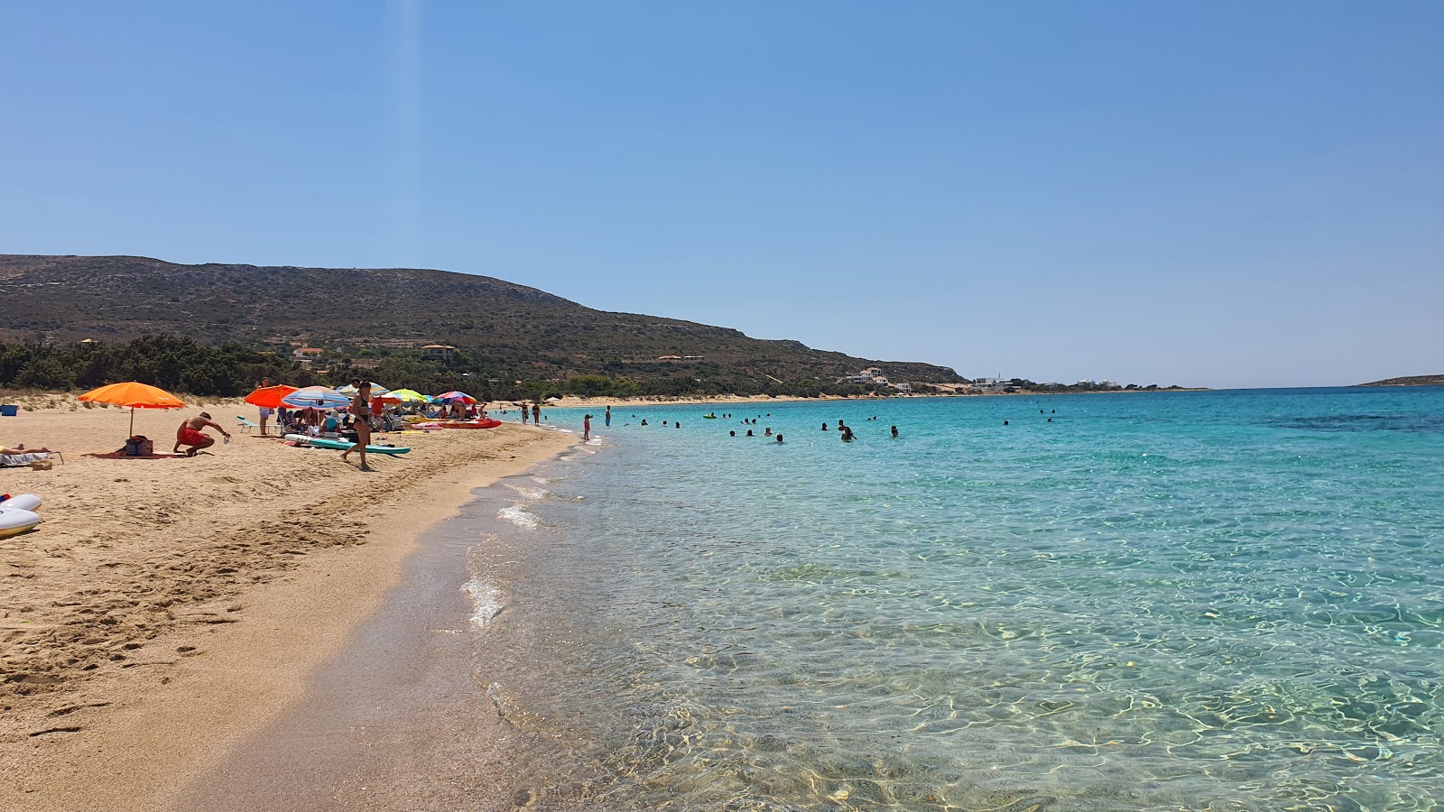 Zdjęcie Panagia beach - popularne miejsce wśród znawców relaksu