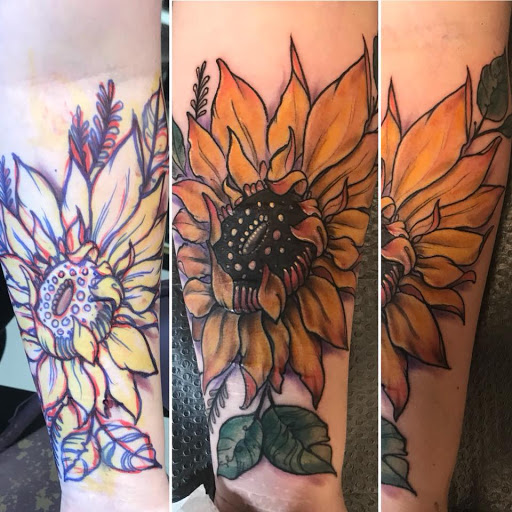 Explore tribal half sleeve tattoo ideas, creative tattoo ideas in Augusta, available at Mr. Tattoo