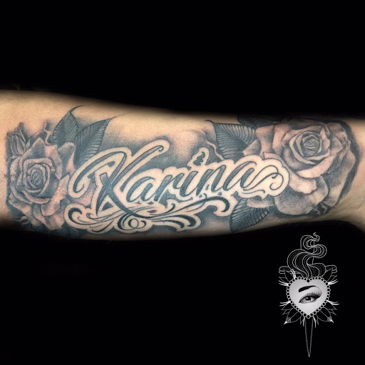 Explore tattoo ideas behind the ear, creative tattoo ideas in Poughkeepsie, available at The Blank Slate NY