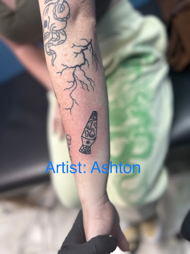 Explore compass tattoo ideas for guys, creative tattoo ideas in Foley, available at Symbolic Ink Tattoo Studio