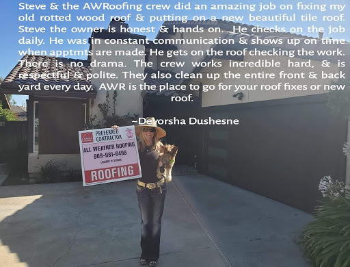 Roofing Contractor «All Weather Roofing Co», reviews and photos, 229 N Loma Pl, Upland, CA 91786, USA