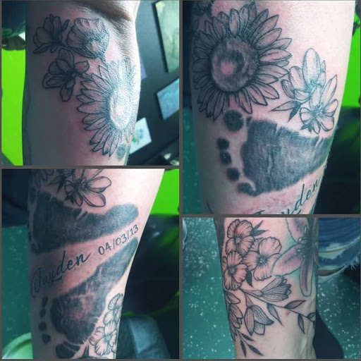 Explore irish cross tattoo ideas, creative tattoo ideas in Vancouver, available at Studio X Tattoos & Piercings