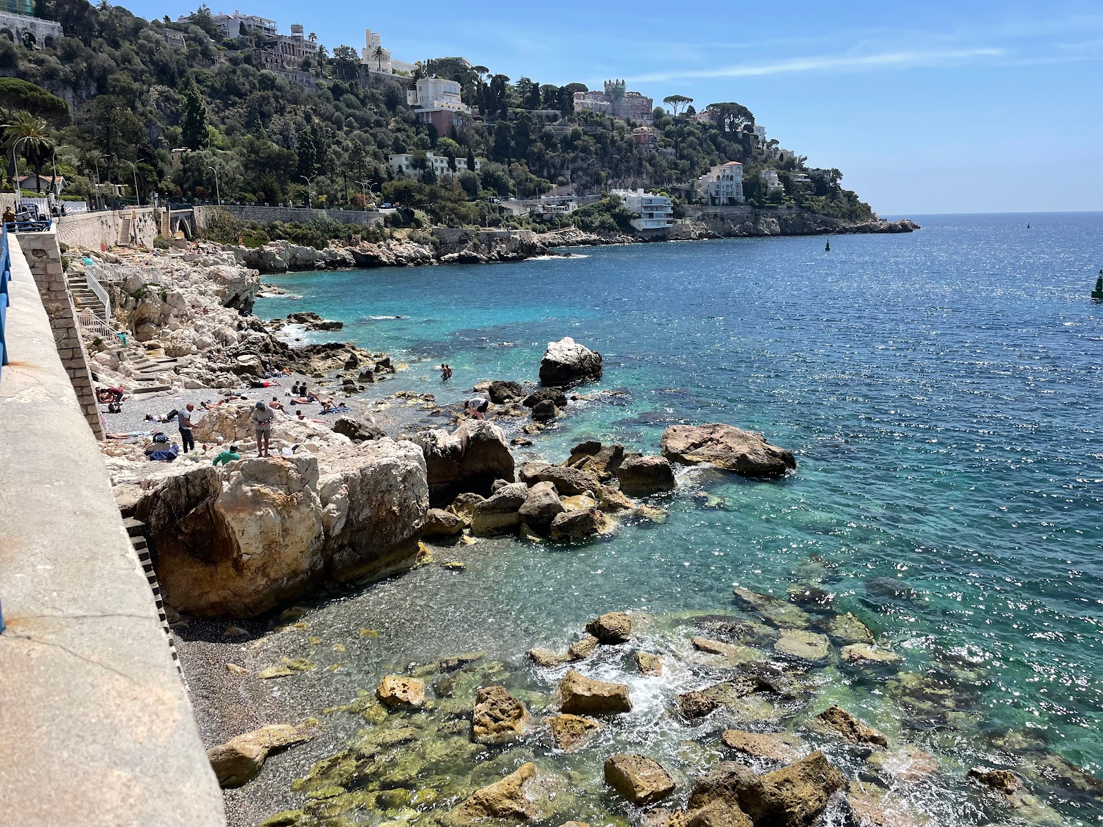 Plage de la Reserve 🏖️ Maritime Alps, France - detailed features