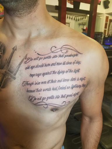 Explore anunnaki tattoo ideas, creative tattoo ideas in Miami, available at Miami Tattoo & Co Midtown