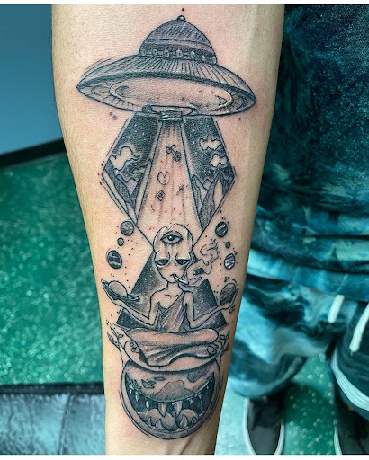 Explore kokopelli tattoo ideas, creative tattoo ideas in Vancouver, available at Studio X Tattoos & Piercings