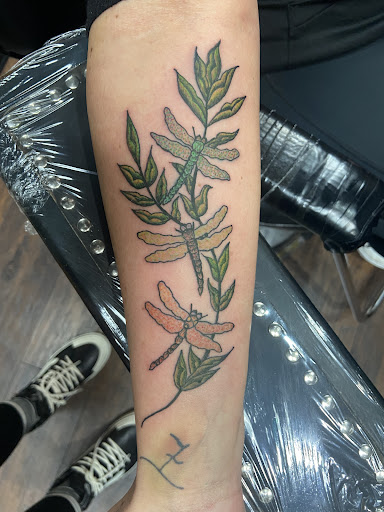 Explore collar tattoo ideas, creative tattoo ideas in Toms River, available at Jersey Tattoo Company