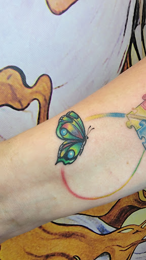 Explore tiger shark tattoo ideas, creative tattoo ideas in Waldorf, available at Hypnotique Ink