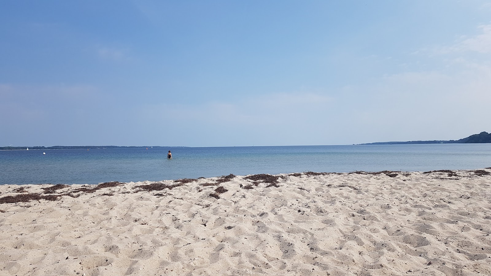 Foto von Südstrand Eckernförde mit teilweise sauber Sauberkeitsgrad