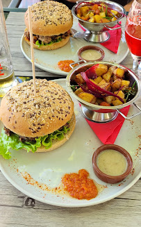 Hamburger du Restaurant Le Matou Timbré à Moliets-et-Maa - n°4