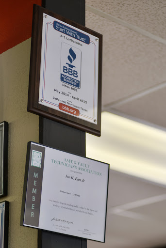 Locksmith «A-1 Locksmith - Plano», reviews and photos, 1100 W Parker Rd, Plano, TX 75075, USA