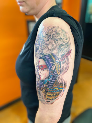 Explore finger print tattoo ideas, creative tattoo ideas in Aurora, available at Ronin Tattoo Studio INC