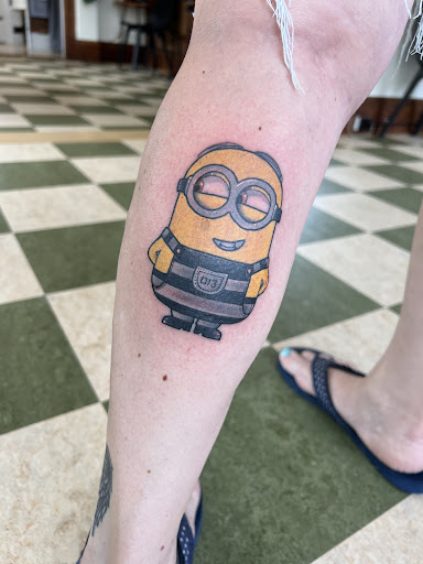 Explore cash tattoo ideas, creative tattoo ideas in Astoria, available at Signal Tattoo