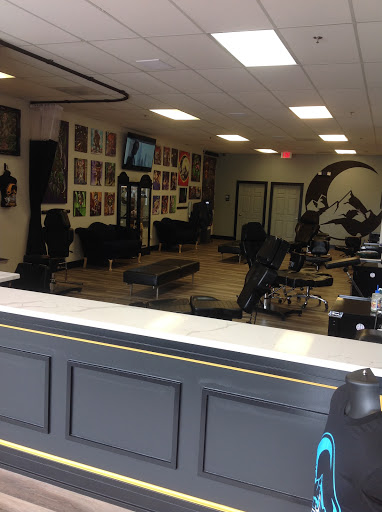 Explore amity affliction tattoo ideas, creative tattoo ideas in Lombard, available at New Hope Tattoo