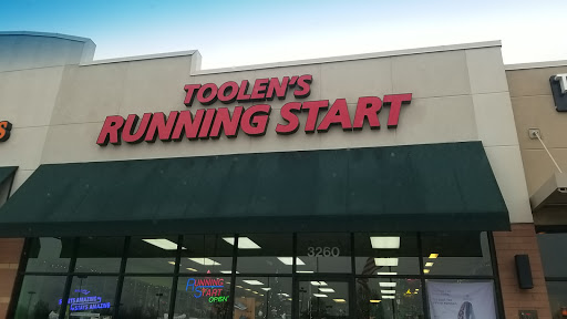 Toolen's Running Start