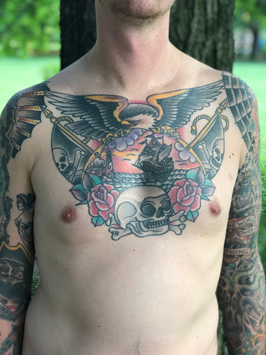 Explore kissing lips tattoo ideas, creative tattoo ideas in Warrenville, available at NoodlesTattoo Co. & Studio