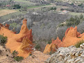 Colorado provençal de Rustrel - point de vue Rustrel