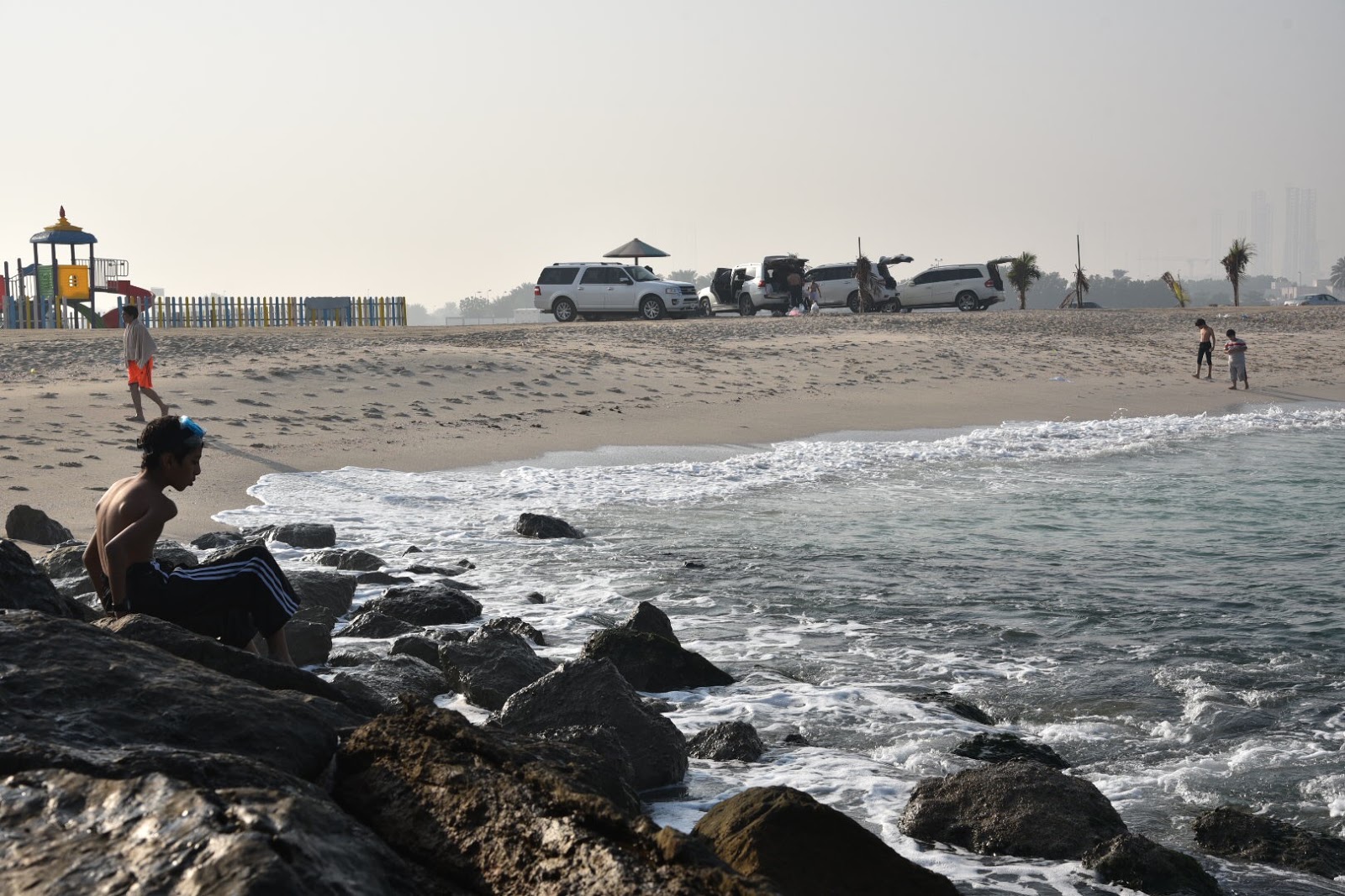 Foto de Al Hamriyah Public beach área selvagem